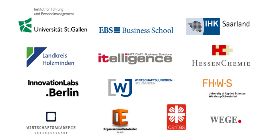 Eine Auswahl an Kundenlogos